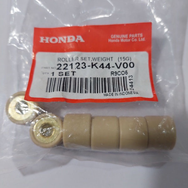 Honda Beat Fi Pulley Ball 15G Roller Set 22123K44V00 Genuine Part