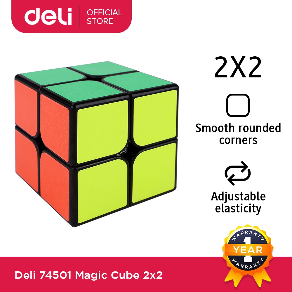 Deli 74503/74502/74501 Magic Cube 4/3/2 grades | Shopee Philippines