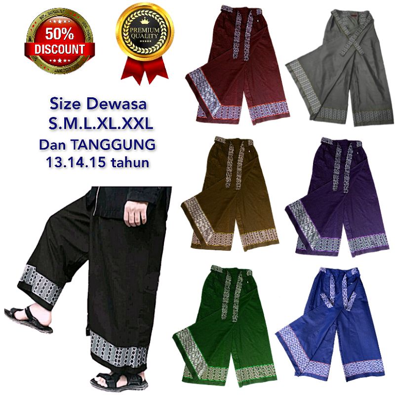 Sarong Pants Adult sarcel premium Instant Sarong | Shopee Philippines