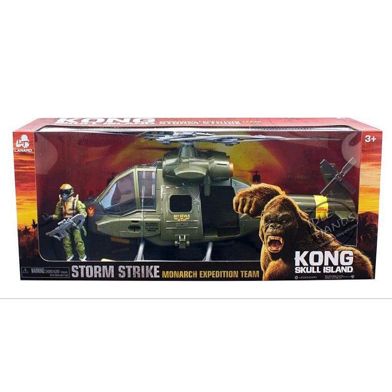 Chap Mei Lanard Corps Kong Monarch Storm Strike Helicopter 1:18 play