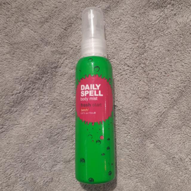 BENCH DAILY SPELL ( body mist ) Shopee Philippines
