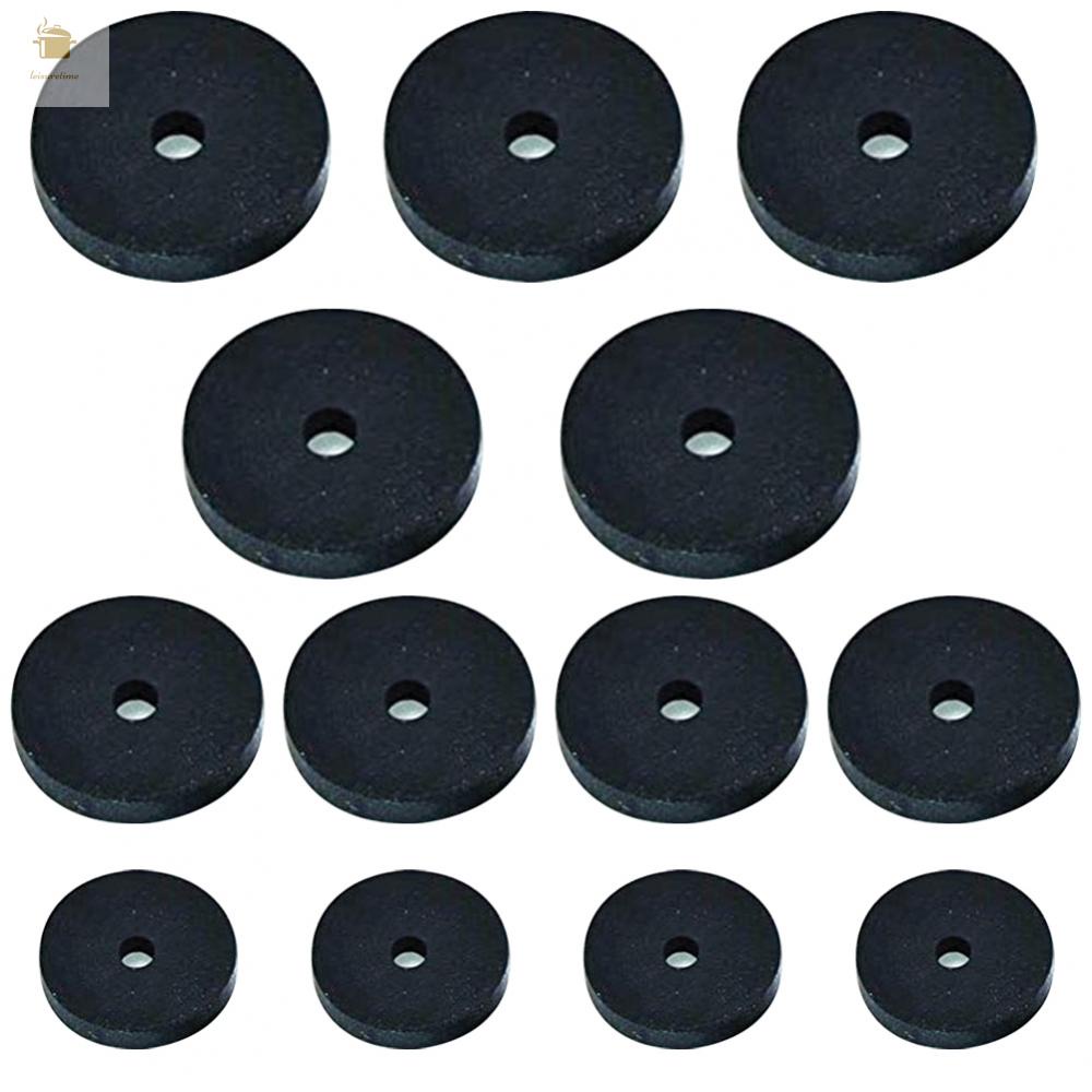 13 assorted rubber gaskets, rubber gaskets, faucets, bathtubs, sinks