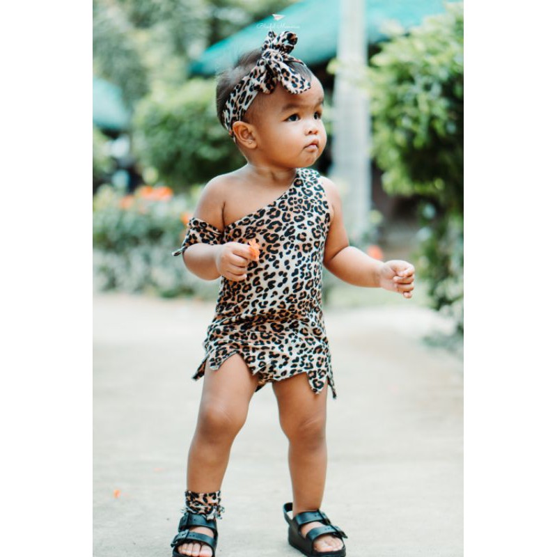 safari girl baby outfit