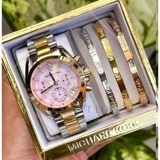 Mk watch deals with bangles