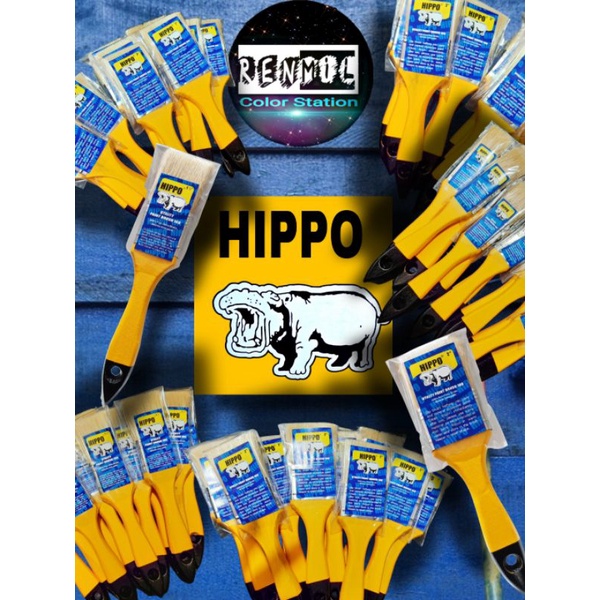HIPPO PAINT BRUSH ¾", 1" , 1½", 2 Shopee Philippines