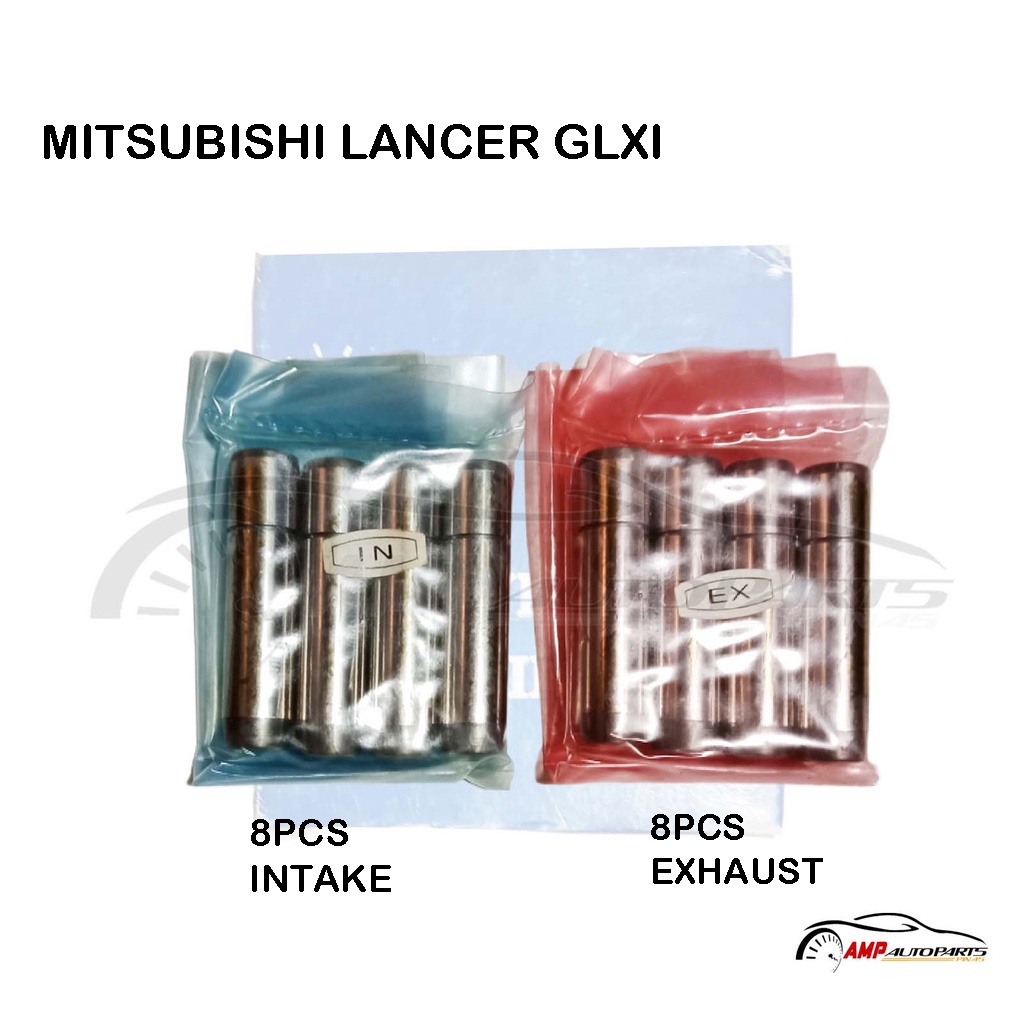VALVE GUIDE FOR MITSUBISHI LANCER GLXI SET ( 8PCS IN/ 8PCS EX ...