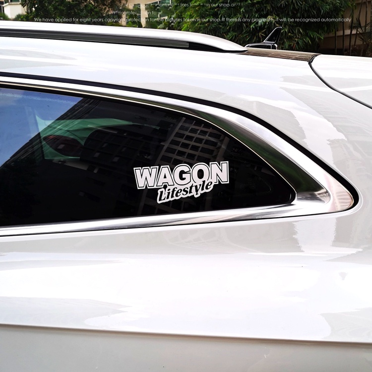 P-A440.Hollow Car Sticker Station Car Side Window Reflective Car ...