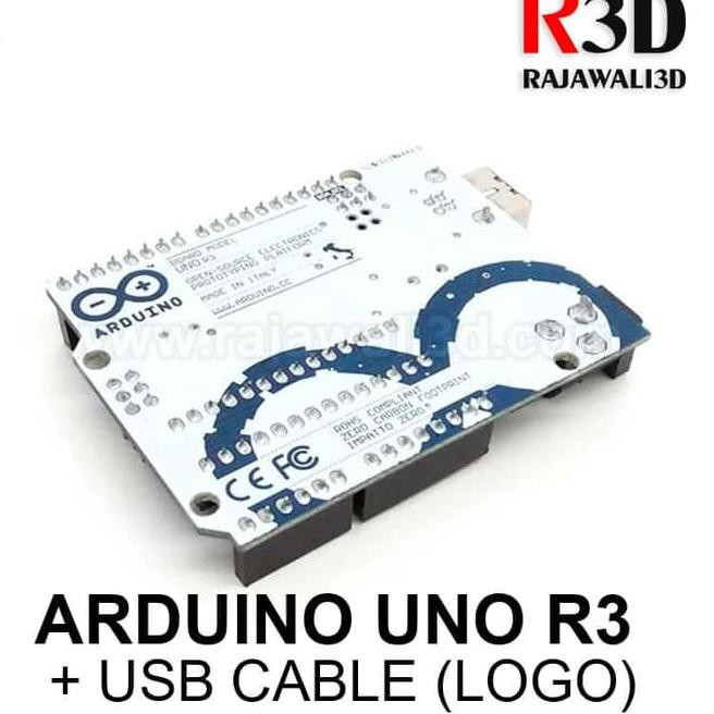 Arduino Uno R3 DIP 16u2 Grade Clone with Logo and USB Cable | Shopee ...