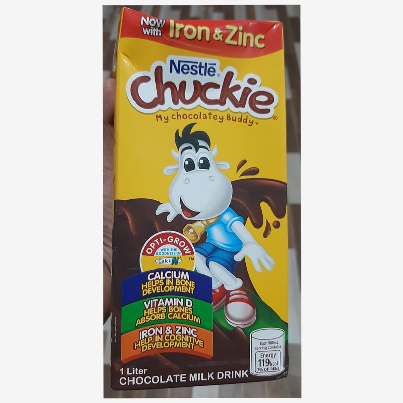 Chuckie Chocolate Milk Drink 1000ml x 12 | Shopee Philippines