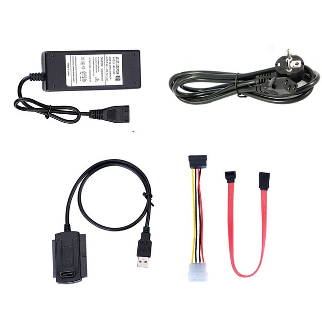 SATA PATA IDE Drive to USB Adapter Converter Cable for Hard