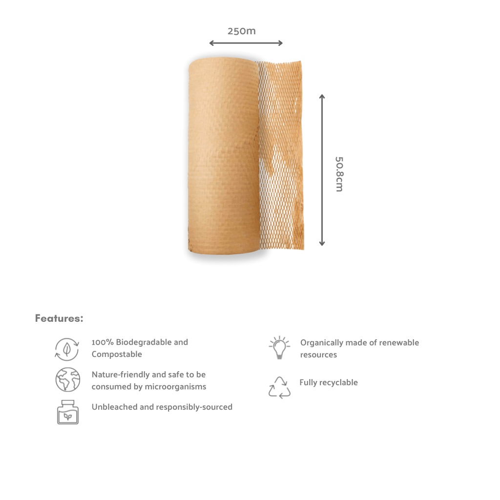 HoneyComb Geami High Volume Die Cut Roll - 250m | Shopee Philippines