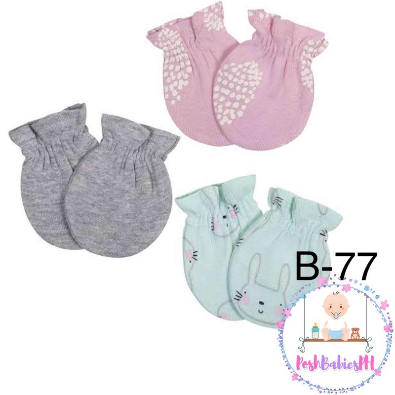 Gerber Triple and 4 Pack Mittens Set Boys / Girls / Unisex Shopee