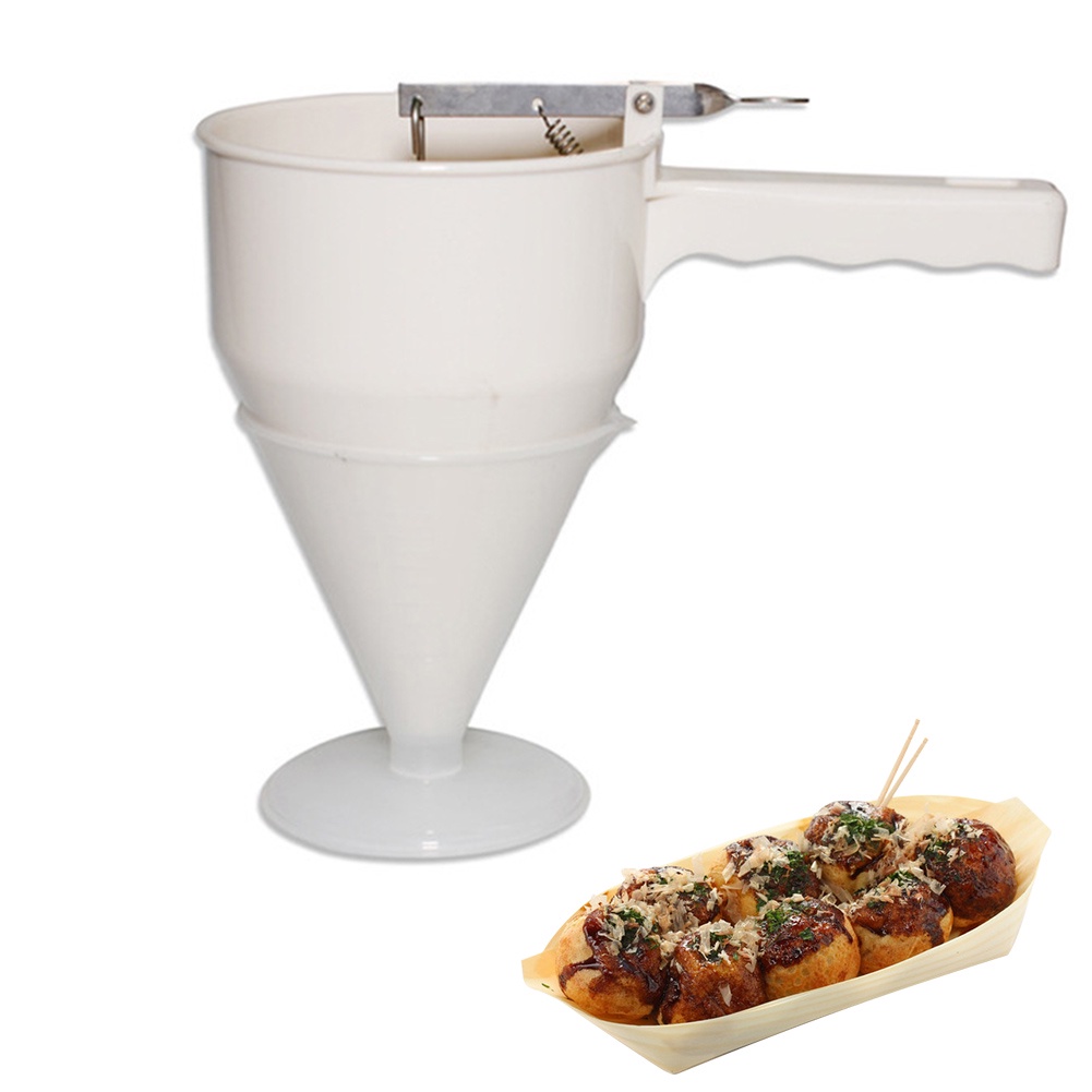 Pancake Batter Dispenser DIY Cooking Tool For Takoyaki Dishwasher Safe