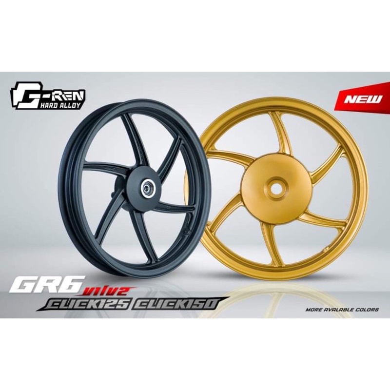 G-ren MAGS CLICK 125 / click 150 BY 14 6 SPOKES | Shopee Philippines