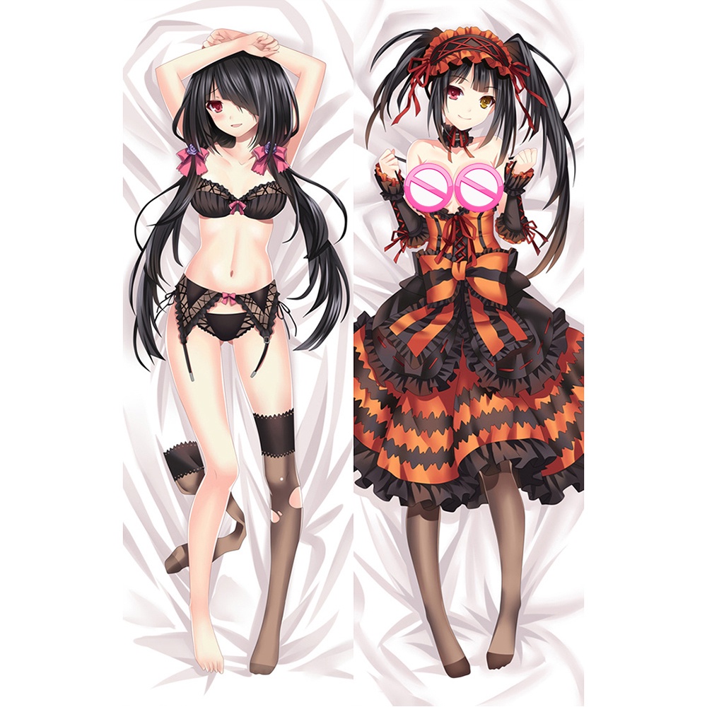 60x180cm Anime Date A Live Tokisaki Kurumi Alter Ver Sexy Body Pillow Case Hugging Body Prop