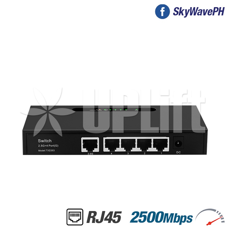 UPLift Realtek 8125B 2.5G 2500Mbps LAN Adapter and Switch for PC ...