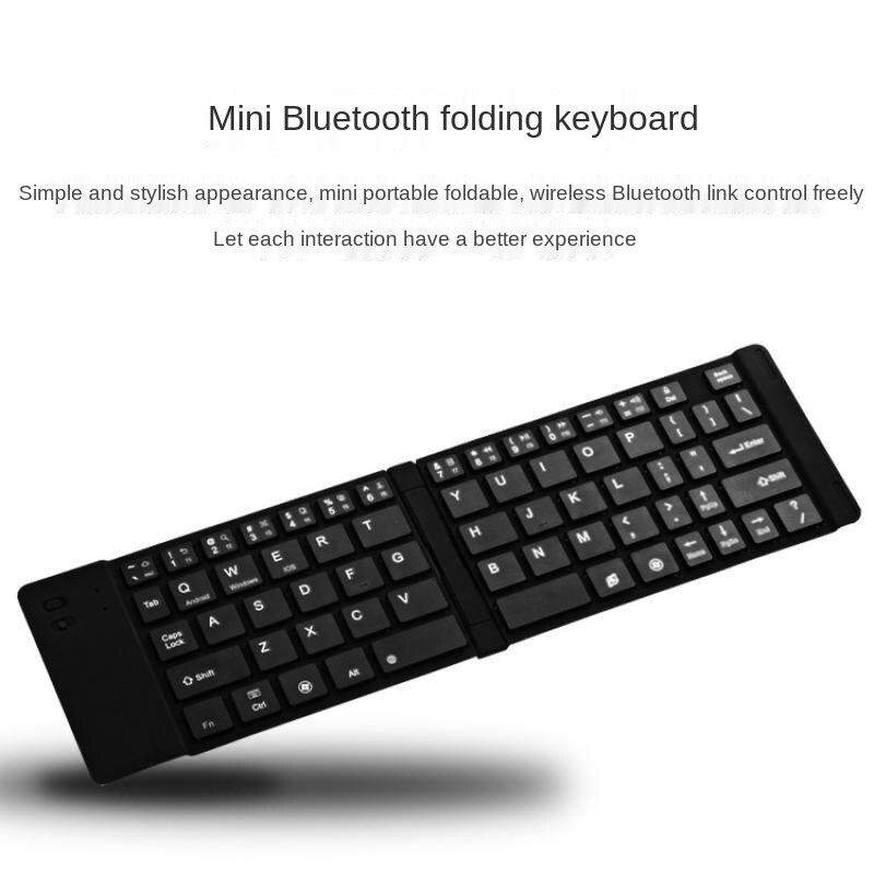 Mini Wireless Bluetooth Ultra-Thin Portable Three-System Folding ...