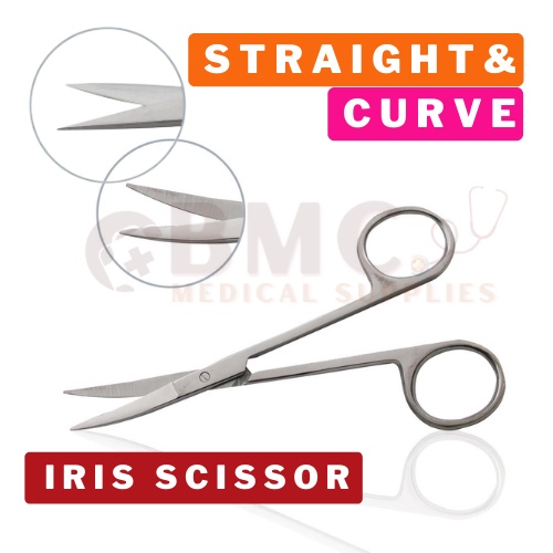 Iris Scissor Stainless 4 1/2 Inches | Shopee Philippines