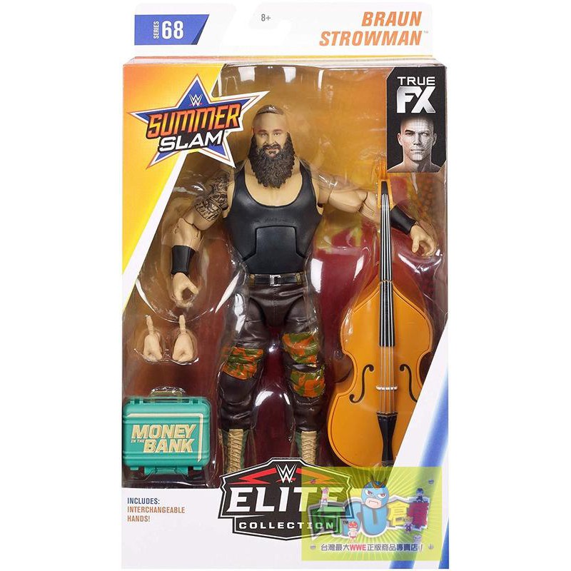 Summer Slam Wrestling Braun Strowman Figure Toy | Shopee Philippines