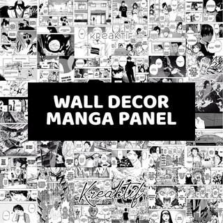 Manga Decoration Wallpaper, Manga Panel Wall Stickers