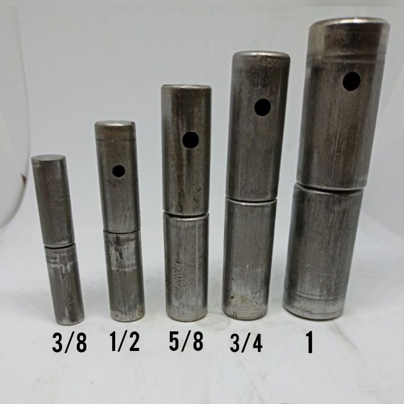 Cylindrical Hinges (per pcs) Steel Door Cylindrical Hinge 3/8, 1/2, 5
