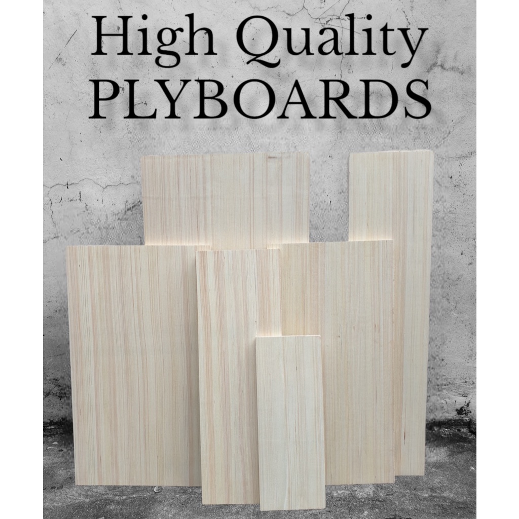 PLYBOARD DIY Wood Planks High Quality 3/4 Local Wood Wall Mounted