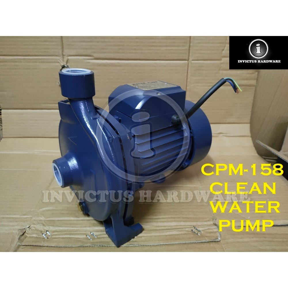 CPM158 1HP 750W 100L/MIN 20M HEAD SINGLE PHASE CLEAN WATER PUMP CPM158