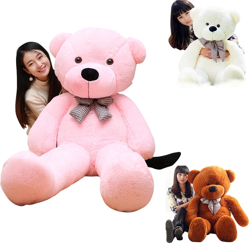 HUGE BIG STUFFED ANIMAL TEDDY BEAR PLUSH SOFT TOY CUTE GIFT WLD0