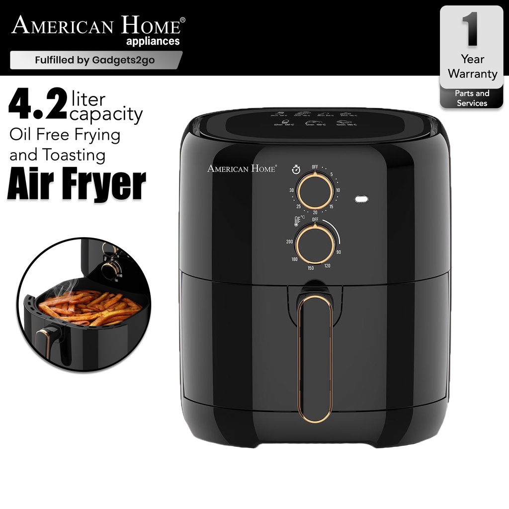 American Home AAF-21BG 4.2 Liters Air Fryer - Ansons