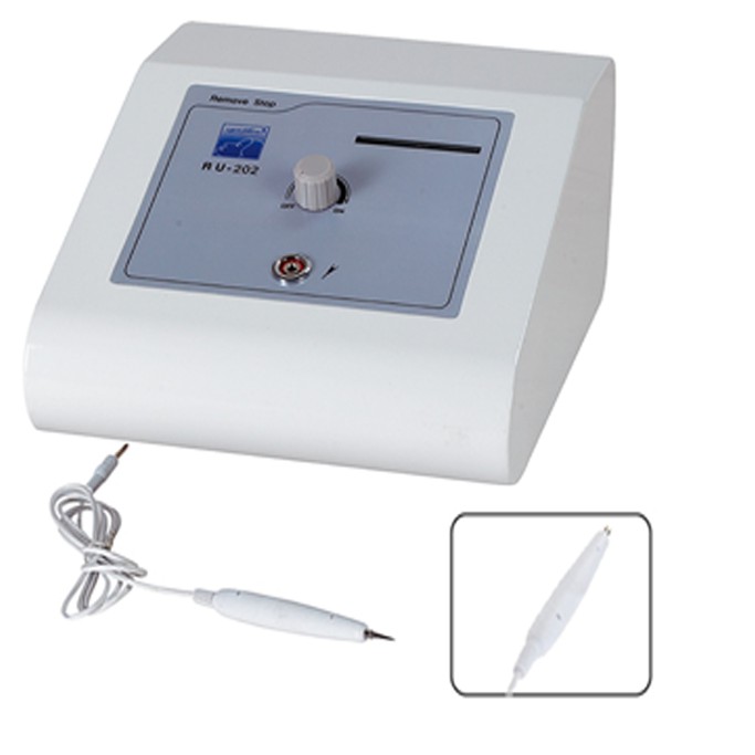 Electrocautery warts millia skin tag removal facial machine with complete set of needles w