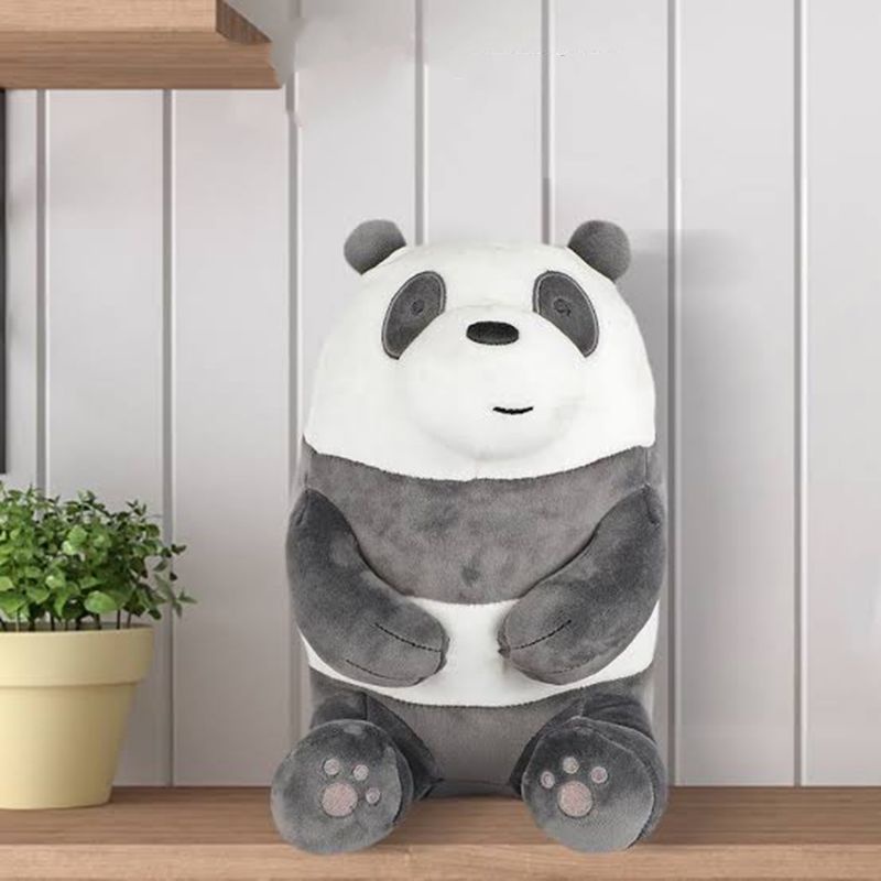 ORIGINAL WE BARE BEARS SITTING PLUSH TOY STUFFED TOYS | Shopee Philippines