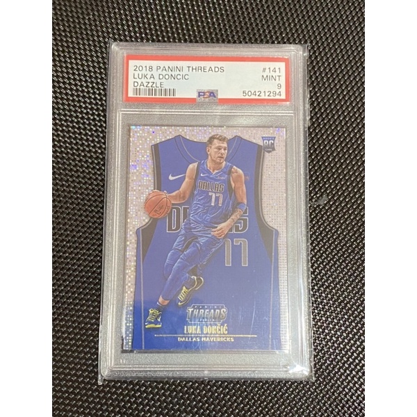 NBA Card : Luka Doncic Threads Dazzle Rookie Card! PSA 9 Mint condition and  rare! | Shopee Philippines