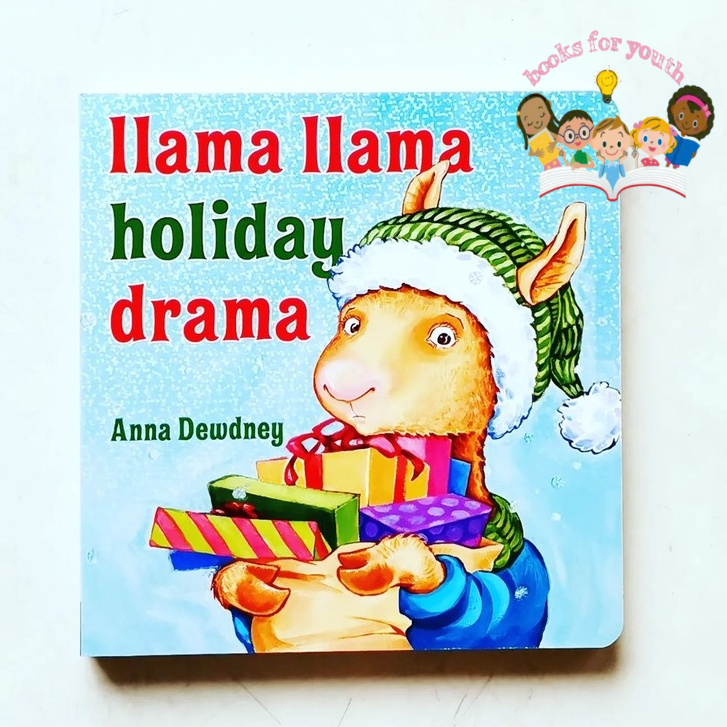 Llama Llama Holiday Drama By Anna Dewdney Board Book Shopee Philippines