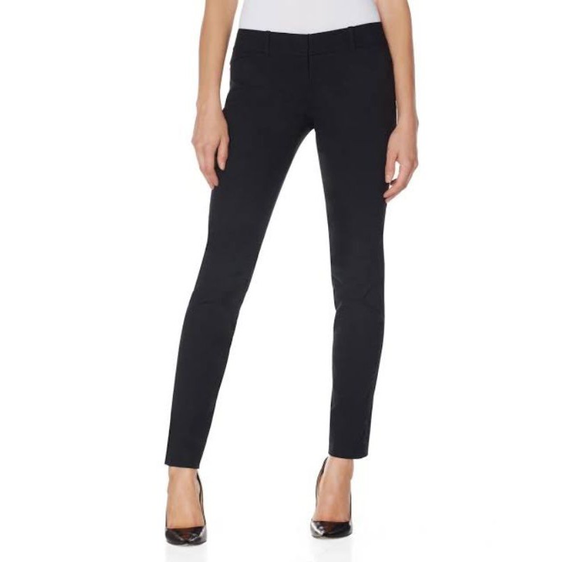 Black fitted clearance pants