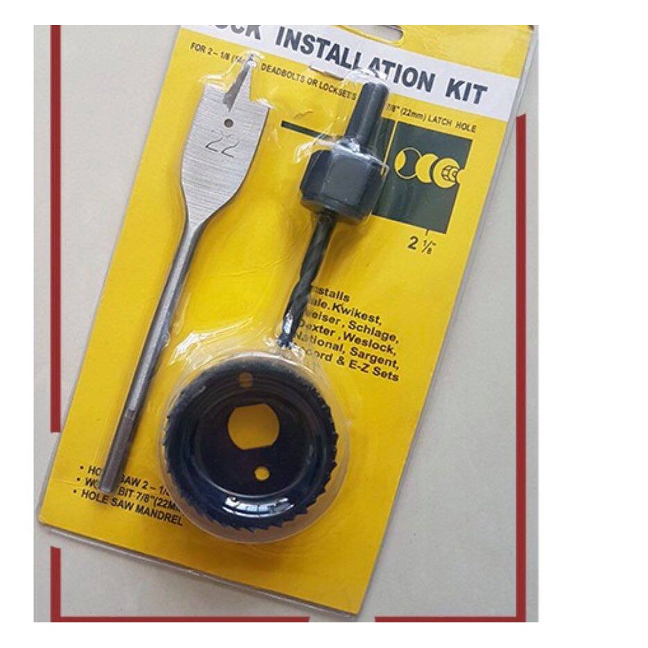 Door handle hole 2024 saw kit