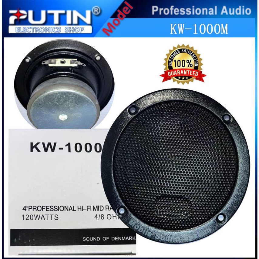 The speaker K1000 / HiFi KW1000M Midrange 8 Ohms Speaker 5inch (1Pcs