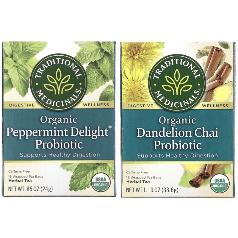 TM Peppermint Delight Probiotic & Dandelion Chai Probiotic Tea Shopee