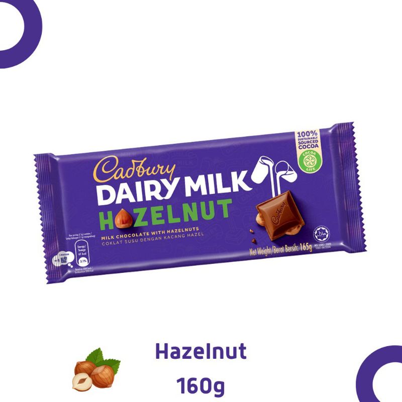 Cadbury Assorted Flavour 160g ( Dairy Milk / Black Forest / Fruit & Nut