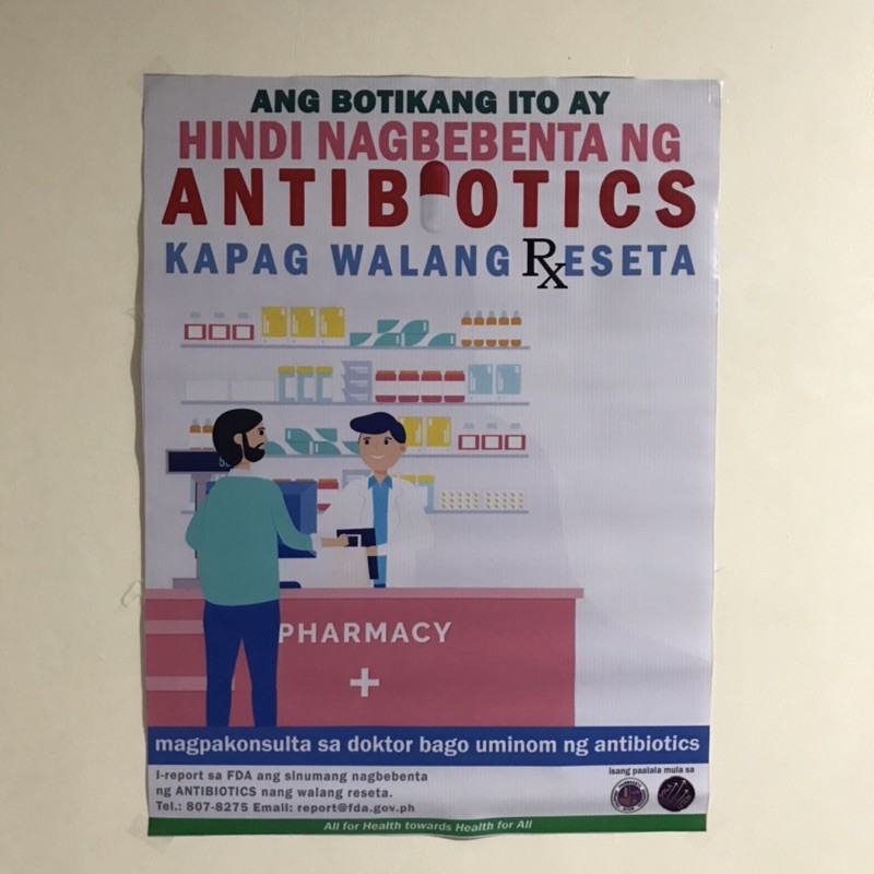 Antibiotics Poster Shopee Philippines
