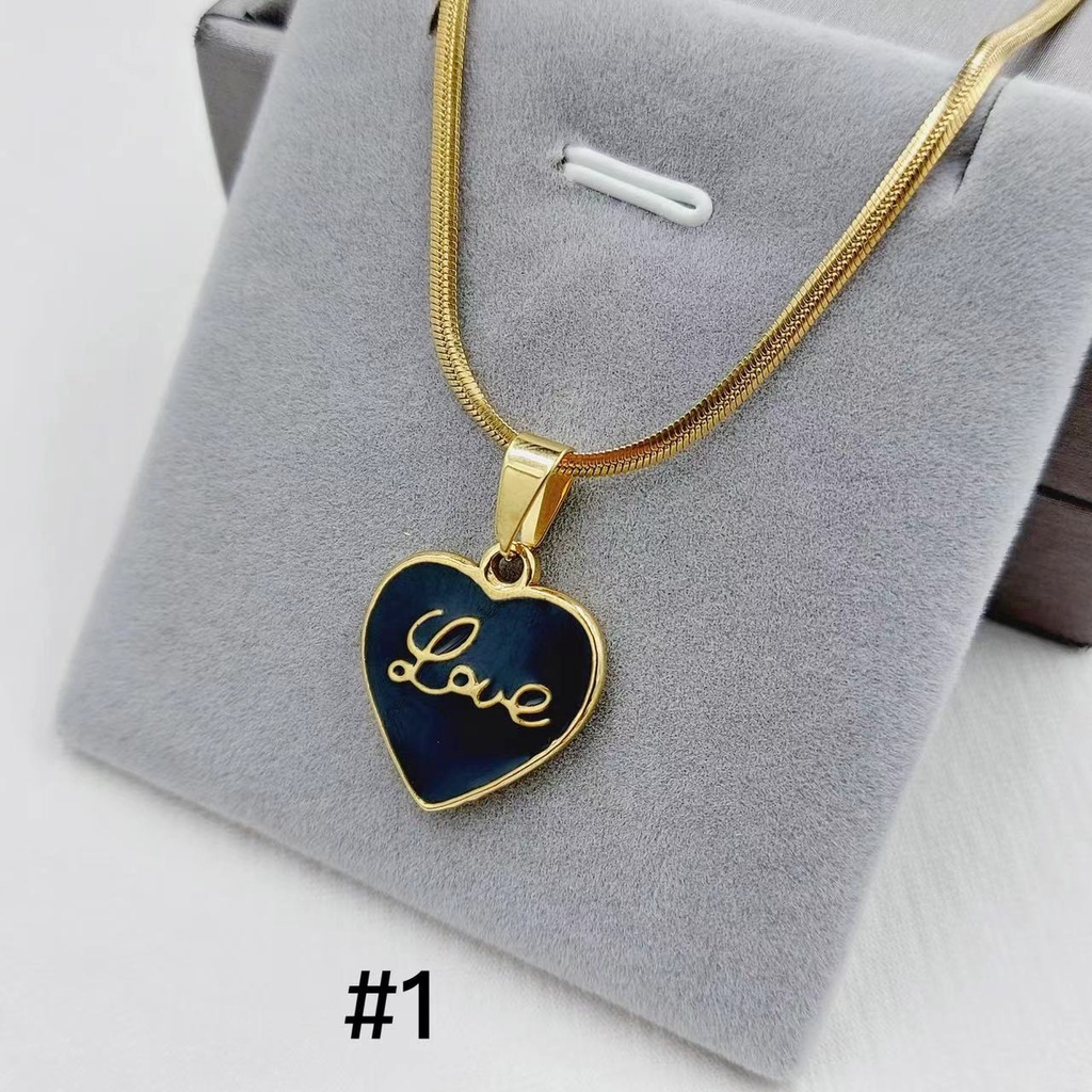 18K Gold Plated Heart Necklace