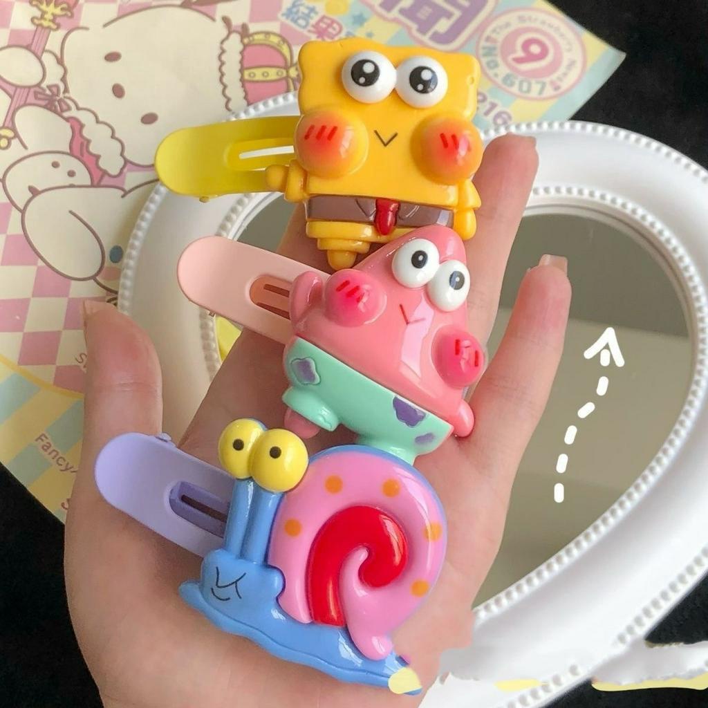 SpongeBob SquarePants Hair Clip Cute Cartoon Character Hair Accessory Shopee Philippines