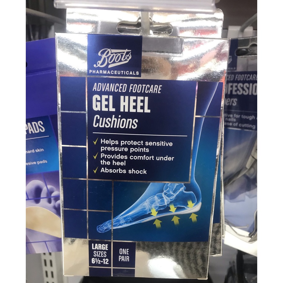 Boots gel online heel pads