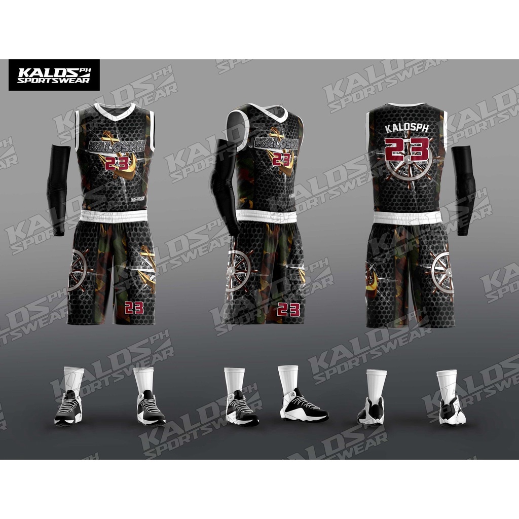 ✧SEAFARER MARINE SEAMAN DESIGN BASKETBALL JERSEY SET SANDO AND SHORT