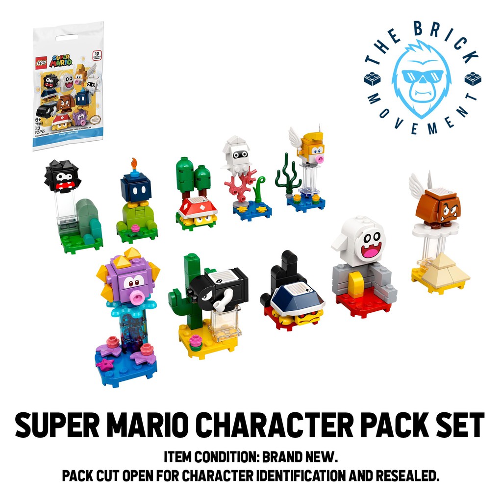 LEGO SUPER MARIO Character Pack Series 1 Set of 10