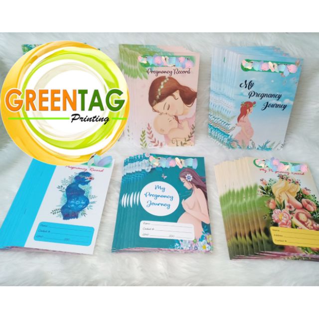 GLOSSY COVER Pregnancy Booklet! (patient Booklet) | Shopee Philippines