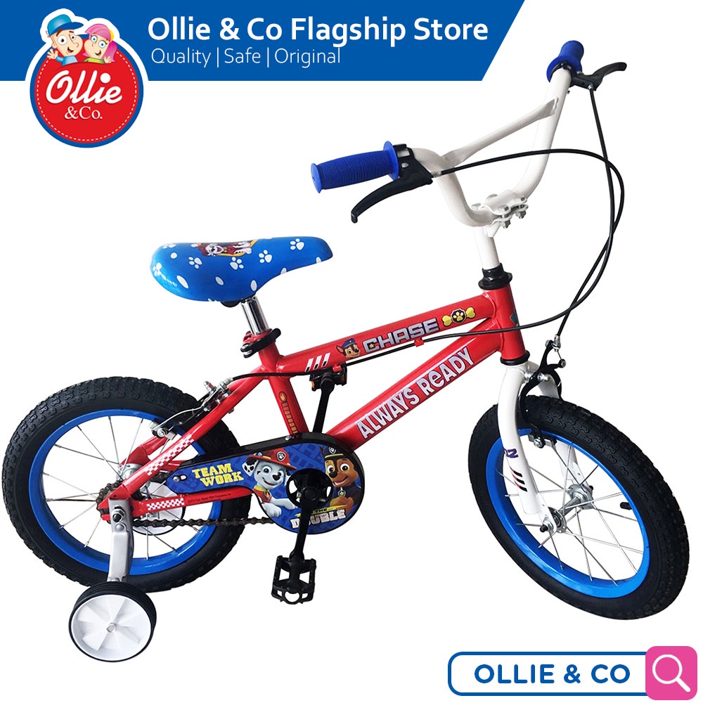 Paw patrol bike for 3 year old sale