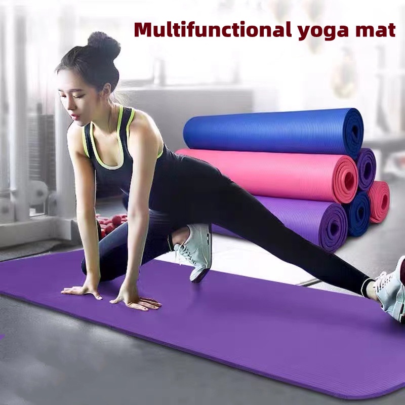 Yoga Mat Fitness Gym Sports Mats Pilates Exercise Pads Fitness, yoga matt  for workout