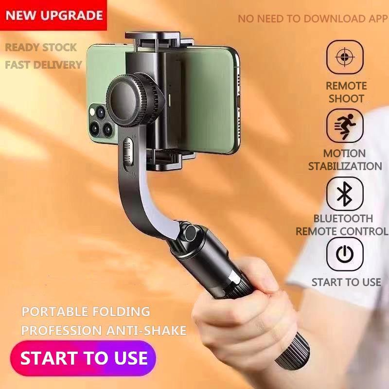 Stock Phone-Stabilizer Anti-Shake Handheld Gimbal Shooting Tripod Multi ...