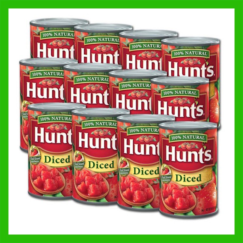 Hunt's Diced Tomatoes 12 Pack (411g per can) Shopee Philippines