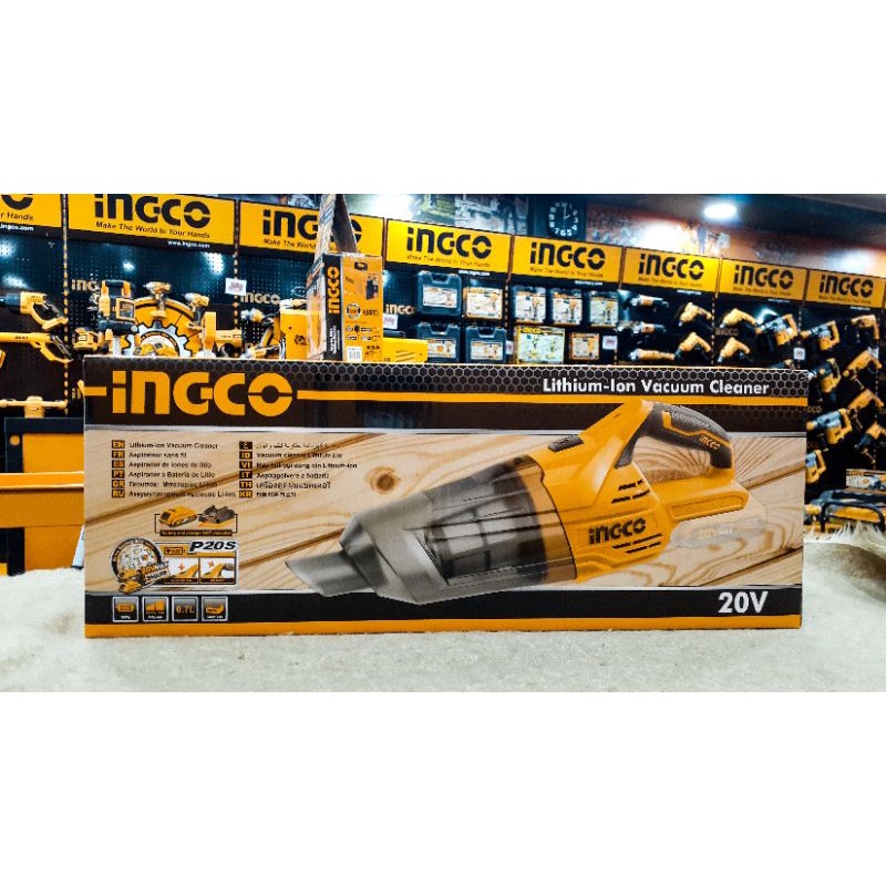 INGCO LiIon Vacuum Cleaner 20V Shopee Philippines